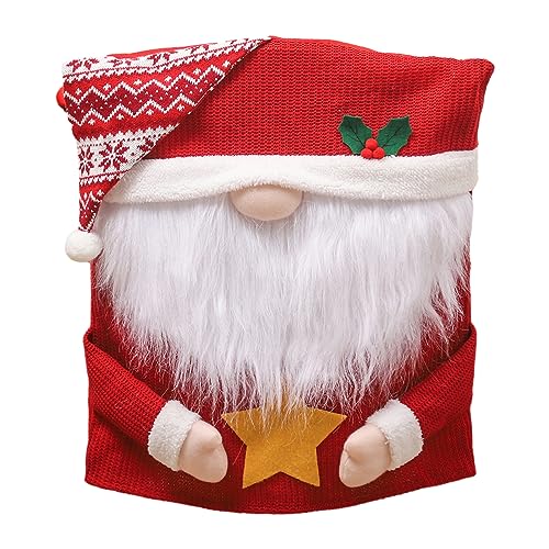 Schonbezüge für Esszimmerstühle, Weihnachtsmann-Motiv, Rot Schonbezüge für Esszimmerstühle, Weihnachtsmann-Motiv, Rot von Morain