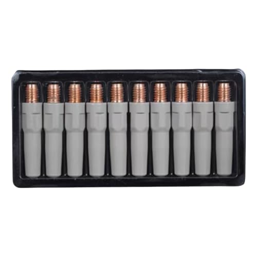 Schweißdüsen aus Kupfer, 0,8/1/1,2 mm, für Taschenlampe, Kupfer, mechanische Reparaturdüsen, Industrie, 10 Stück Schweißdüsen aus Kupfer, 0,8/1/1,2 mm, für Taschenlampe, Kupfer, mechanische Reparaturdüsen, Industrie, 10 Stück von Morain