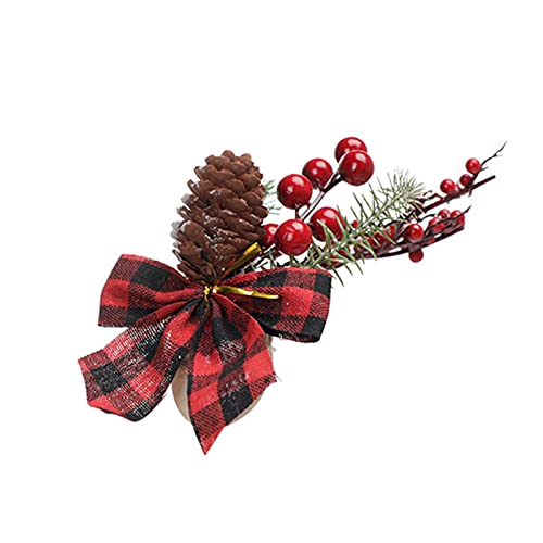 Serviettenringe, Weihnachtsdekoration, handgefertigt, Rot von Morain