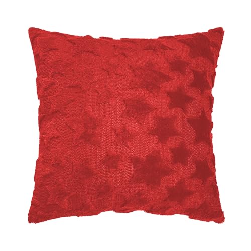Strukturierter pelziger Kissenbezug mit saisonalem Symbol, glatter Stoff für Sofa, Bett, saisonaler Wohnraum, Akzent, Urlaub, dekorativer Kissenbezug für Sofa Strukturierter pelziger Kissenbezug mit saisonalem Symbol, glatter Stoff für Sofa, Bett, saisonaler Wohnraum, Akzent, Urlaub, dekorativer Kissenbezug für Sofa von Morain