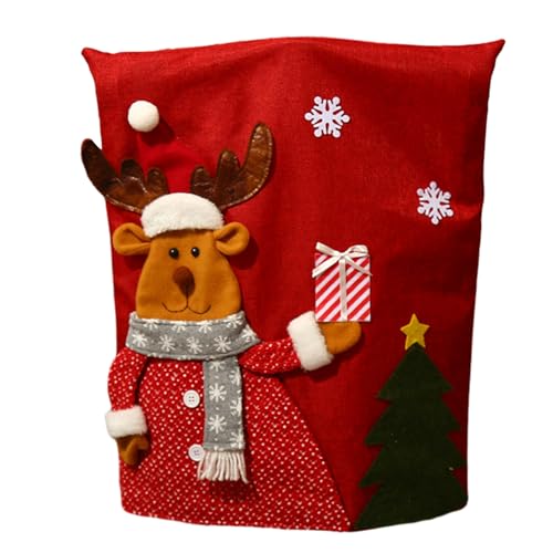 Stuhlbezug mit Weihnachtsmannmotiv, Weihnachtsdekoration, Rückenschonbezüge, Neujahr 2024, Tischschmuck für Zuhause, Bankett, Rückenlehnen für Esszimmerstühle Stuhlbezug mit Weihnachtsmannmotiv, Weihnachtsdekoration, Rückenschonbezüge, Neujahr 2024, Tischschmuck für Zuhause, Bankett, Rückenlehnen für Esszimmerstühle von Morain
