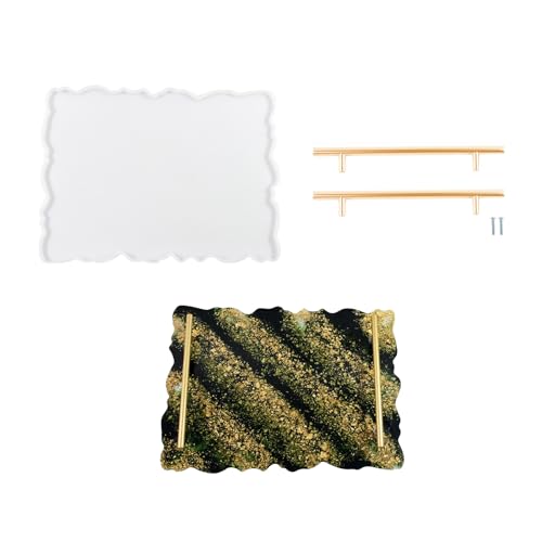 Tablett Silikonform DIYS Harzform Kristall Epoxidgussform Form Fruchtplatte Desktop Making Formen Werkzeug Home Dekore Tablett Silikonform DIYS Harzform Kristall Epoxidgussform Form Fruchtplatte Desktop Making Formen Werkzeug Home Dekore von Morain