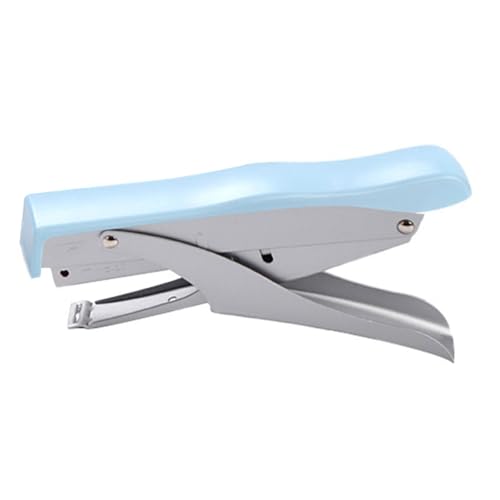 Tragbares Handheftgerät, 10 Blatt Kapazität, Büroheftgerät, Heftmaschine, passend auf 10# Heftklammern (nicht im Lieferumfang enthalten), ergonomischer Hefter von Morain