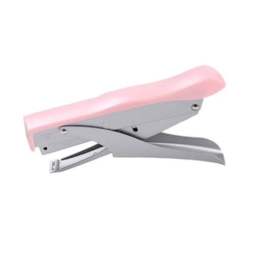 Tragbares Handheftgerät, 10 Blatt Kapazität, Büroheftgerät, Heftmaschine, passend auf 10# Heftklammern (nicht im Lieferumfang enthalten), ergonomischer Hefter von Morain