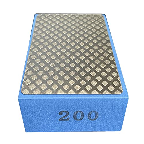 Tragbares Handpolierpad, 90 x 55 mm, Schleifpads für Glas, Fliesen, Holz, Metall, Polieren, Schleifen von Morain