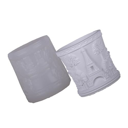 Turmförmige Silikonform zur Schmuckherstellung, Werkzeug für Epoxidharz, Aufbewahrungsbecher, stabile Antihaftmaterialien, dekorative Aufbewahrungsbehälterform von Morain