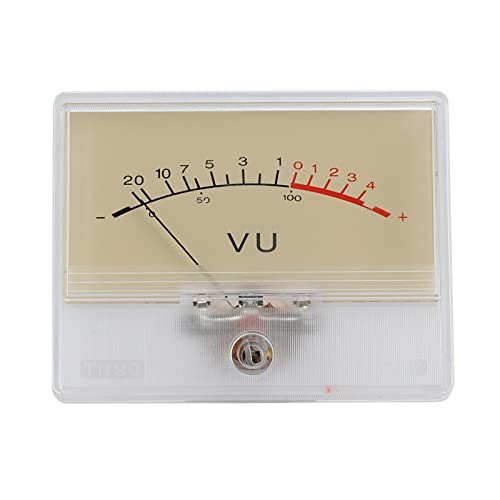 VU-Meter mit hoher Empfindlichkeit, gelbes Panel, VU-Meter, digitaler Verstärker, Pointer-Sound, verwendet für Heimkino-Mixer, digitaler Verstärker für Zuhause von Morain