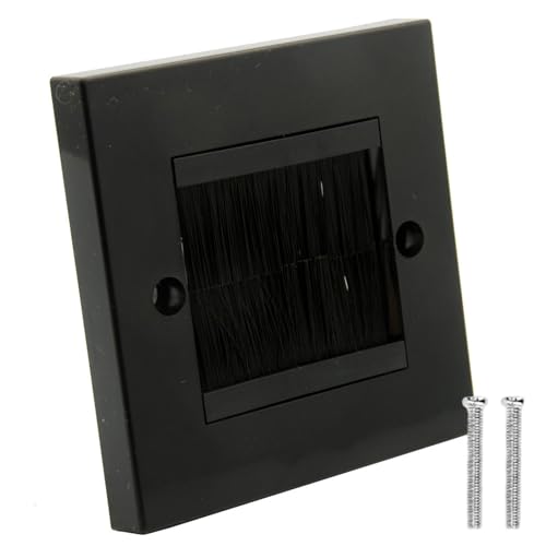 Wandsteckdose für Kabel in der Wand, Kabelzugang, staubdichte Steckdosenabdeckung für Zuhause von Morain