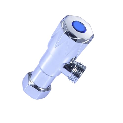Wasserstoppventile, Messing, 1,27 cm Drehwinkel, Absperrventile, Sanitärarmatur für Warm-/Kaltwassersysteme, für Gartenschlauch, Messing von Morain