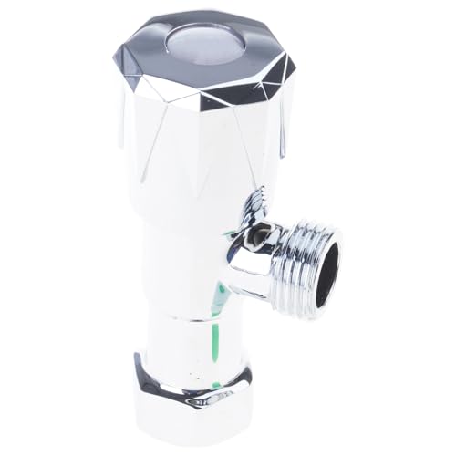 Wasserstoppventile, Messing, 1,27 cm Drehwinkel, Absperrventile, Sanitärarmatur für Warm-/Kaltwassersysteme, für Gartenschlauch, Messing von Morain