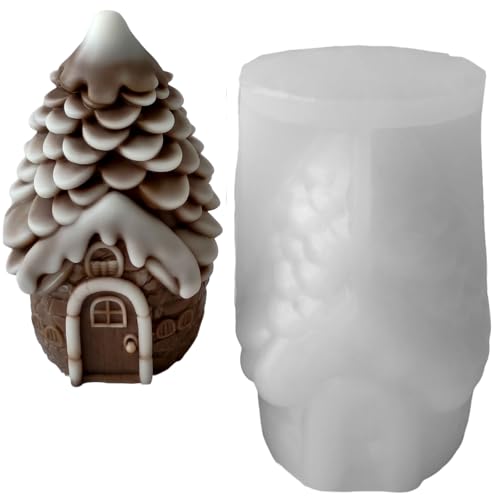 Weihnachts-Tannenzapfen-Silikonform, Mehrzweckform für Seife, Urlaubsdekoration, Backen, Lebensmittelqualität Weihnachts-Tannenzapfen-Silikonform, Mehrzweckform für Seife, Urlaubsdekoration, Backen, Lebensmittelqualität von Morain
