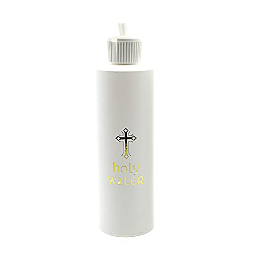 Weiße Katholische Christliche Heilige Wasserflasche Mit Spout Deckel Gold Für for Party Gunst Kirche Lieferungen 250 Katholischer Heiliger Wasserbehälter Für Heimtaufe Große Weiße von Morain
