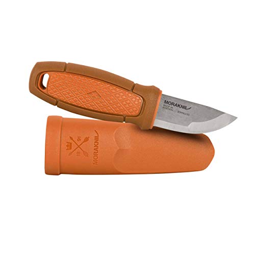 Morakniv Eldris Neck Knife + Firestarter Messer Bushcraft - Burnt Orange von Morakniv