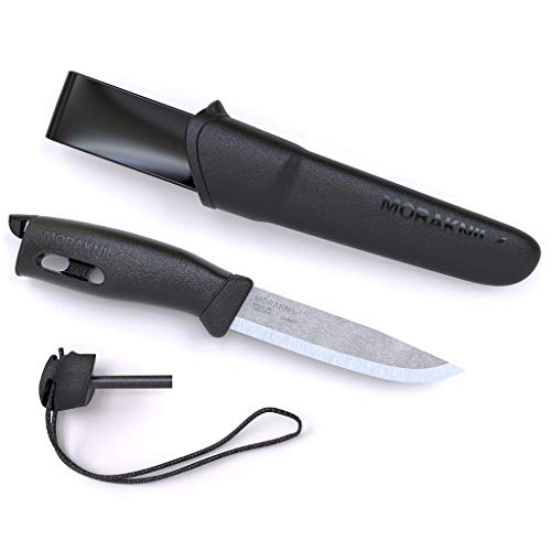 Morakniv Men's Spark Black, Schwarz, Einheitsgröße von Morakniv