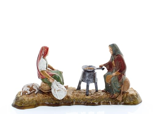 Moranduzzo Alte Frauen beim Feuer – MAßSTAB 1:20 – Standard 10 – Unzerbrechliche Krippenfiguren, Arabischer Stil, Handbemalt, Offizielles Produkt, Made in Italy, Bildhauer M. Landi Moranduzzo Alte Frauen beim Feuer – MAßSTAB 1:20 – Standard 10 – Unzerbrechliche Krippenfiguren, Arabischer Stil, Handbemalt, Offizielles Produkt, Made in Italy, Bildhauer M. Landi von Moranduzzo