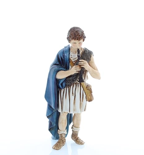 Moranduzzo Pfeifer für Krippe 13 cm Maßstab 1:15 - Unzerstörbare Krippenfiguren - Stil 700', Handbemalt, Offizielles Produkt, Hergestellt in Italien, Bildhauer M. Landi Moranduzzo Pfeifer für Krippe 13 cm Maßstab 1:15 - Unzerstörbare Krippenfiguren - Stil 700', Handbemalt, Offizielles Produkt, Hergestellt in Italien, Bildhauer M. Landi von Moranduzzo