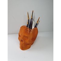 Totenkopf Schreibtisch Organizer. Einzigartiger Gothic 3D Gedrucktes Dekor in Verschiedenen Farben Erhältlich Totenkopf Schreibtisch Organizer. Einzigartiger Gothic 3D Gedrucktes Dekor in Verschiedenen Farben Erhältlich von MorbidCrypt