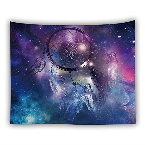 Kreativ Tapisserie, Morbuy Traumfänger Dekor Wandteppich Tapestry Interstellar Wandbehang aus Polyster Wandtuch Tischdecke Meditation Yogamatte (Groß (150 x 200cm),Durchsichtig) von Morbuy