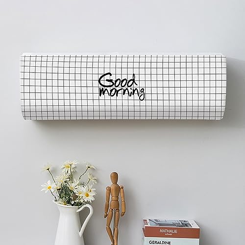 Morbuy 2 Stück Abdeckungen für Klimaanlagen, Klimaanlagen Abdeckung für den Innenbereich, Staubschutz Abdeckung für Klimaanlage, Klimaanlagen-Schutzabdeckung (86x23x30cm,K) von Morbuy