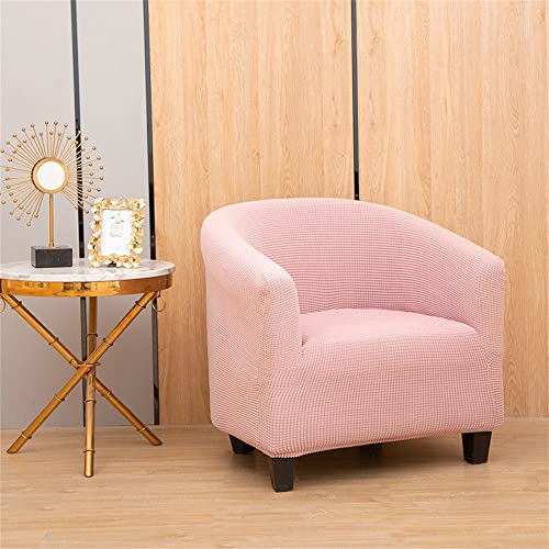 Morbuy Sesselhussen 1 Sitz, Stretch Sesselbezug Universal Sesselschoner Elastisch Sesselüberwurf Sofahusse mit Armlehnen (rosa) von Morbuy