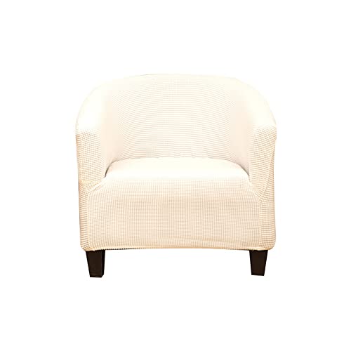 Morbuy Sesselhussen Sesselbezug Stretch, Sesselüberwurf Sesselschoner Elastisch Sofahusse für Clubsessel Loungesessel Cocktailsessel (Weiss) von Morbuy