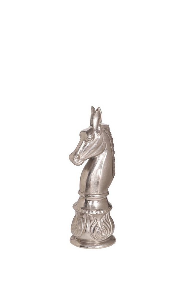 More2Home Dekoobjekt Pferd HORSE, Metall antik-silber, ca. 59 cm hoch von More2Home