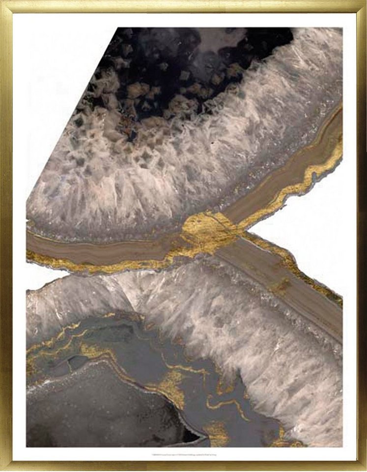More2Home Wandbild MondiArt, ALCOVE CRYSTAL, Rahmen gold, M : 70 x 90 cm von More2Home