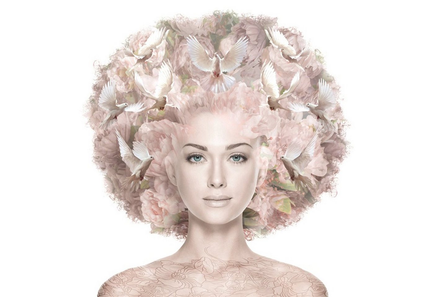 More2Home Wandbild MondiArt, FLOWER POWER OLIVIA, AluArt glänzend, L: 120 x 120 cm More2Home Wandbild MondiArt, FLOWER POWER OLIVIA, AluArt glänzend, L: 120 x 120 cm von More2Home