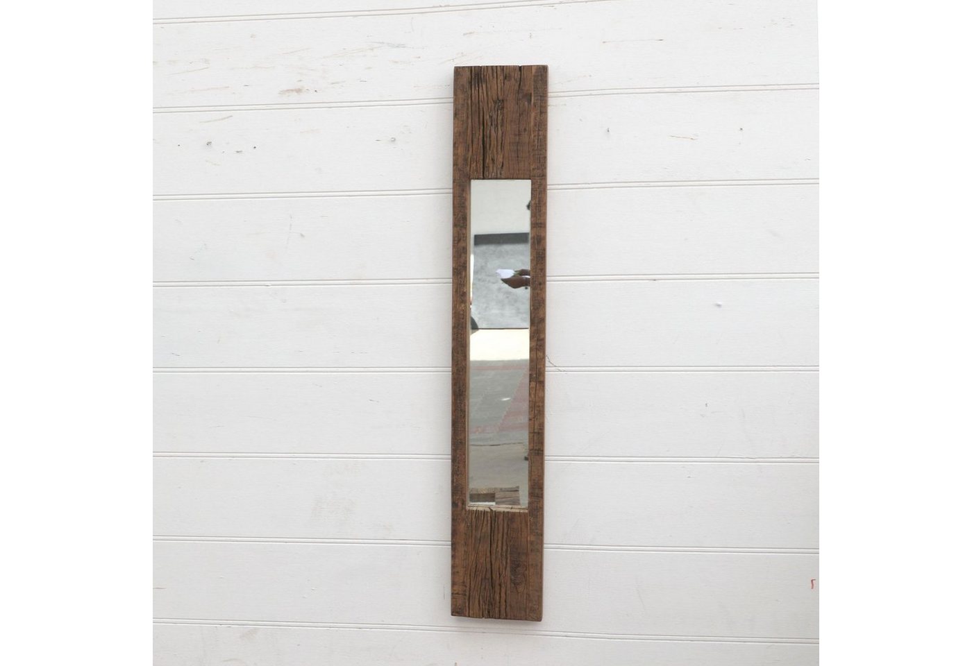 More2Home Wandspiegel Spiegel SLIM 1, recyceltes Altholz, B/H/T: ca. 25 x 150 x 4 cm von More2Home