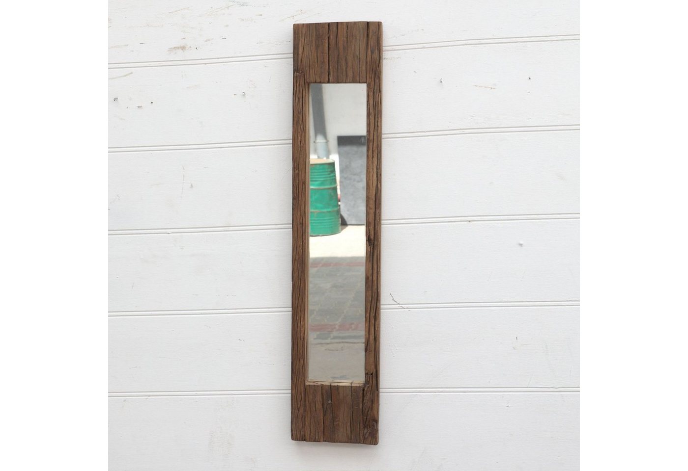 More2Home Wandspiegel Spiegel SLIM 2, recyceltes Altholz, B/H/T: ca: 25 x 120 x 4 cm von More2Home