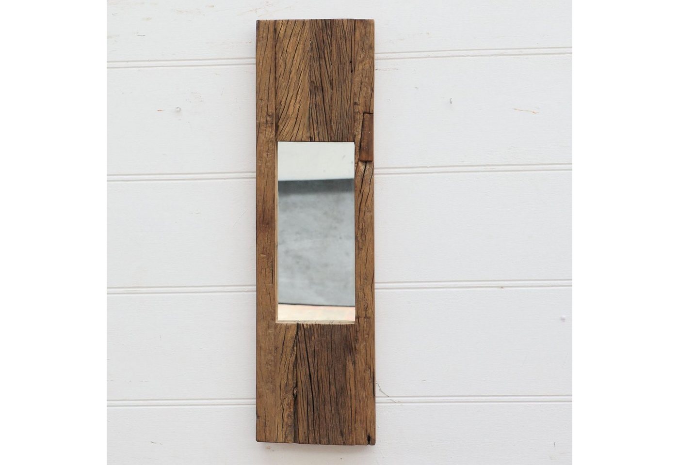 More2Home Wandspiegel Spiegel SLIM 3, recyceltes Altholz, B/H/T: ca. 25 x 90 x 4 cm von More2Home