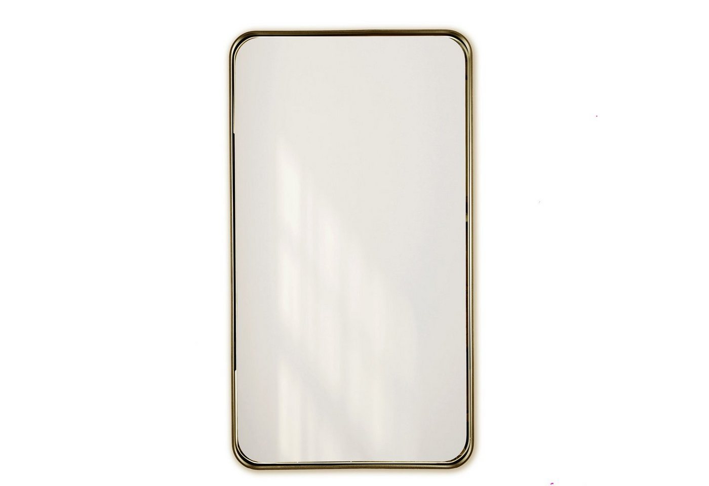 More2Home Wandspiegel »OVALIS Gold M, Rahmen Stahl vintage gold, B/H/T: ca. 50 x 90 x 5 cm« von More2Home