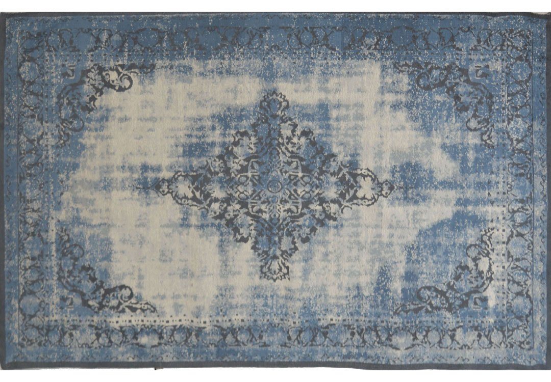 Teppich Vintage-Orient-Teppich ANTIQUITY, 200 x 300 cm, blau, More2Home von More2Home
