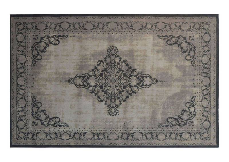 Teppich Vintage-Orient-Teppich ANTIQUITY, 200 x 300 cm, grau, More2Home von More2Home