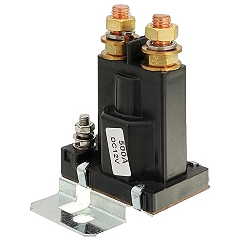 500A Schwere Strom Relais,MoreChioce 4 Pin 12V DC Auto Starter Relais Magnetschalter Ein/Aus Schalter Isolatorsteuerung Doppelbatterien Isolator Wechselrelais Batterien Trennschalter von MoreChioce