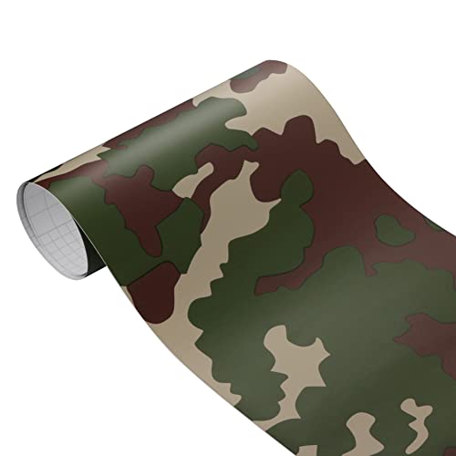 Camouflage Autofolie,MoreChioce Tarnung Auto Aufkleber Vinyl PVC Lackschutzfolie Wasserdicht Vinyl Aufkleber Kratzfest Klebefolie Auto Roller Dekoration Auto Aufkleber Wrap,#F 30cm x 100cm von MoreChioce