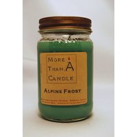 16 Unzen Alpine Frost Sojabohnenölkerze von MoreThanJustACandle