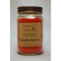 16 Unzen Candy Apple Sojabohnenölkerze von MoreThanJustACandle