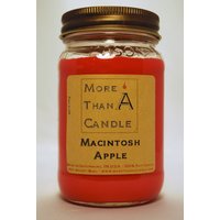 16 Unzen Macintosh Apple Sojabohnenölkerze von MoreThanJustACandle