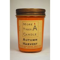 8 Unzen Herbst Ernte Sojabohnenölkerze von MoreThanJustACandle