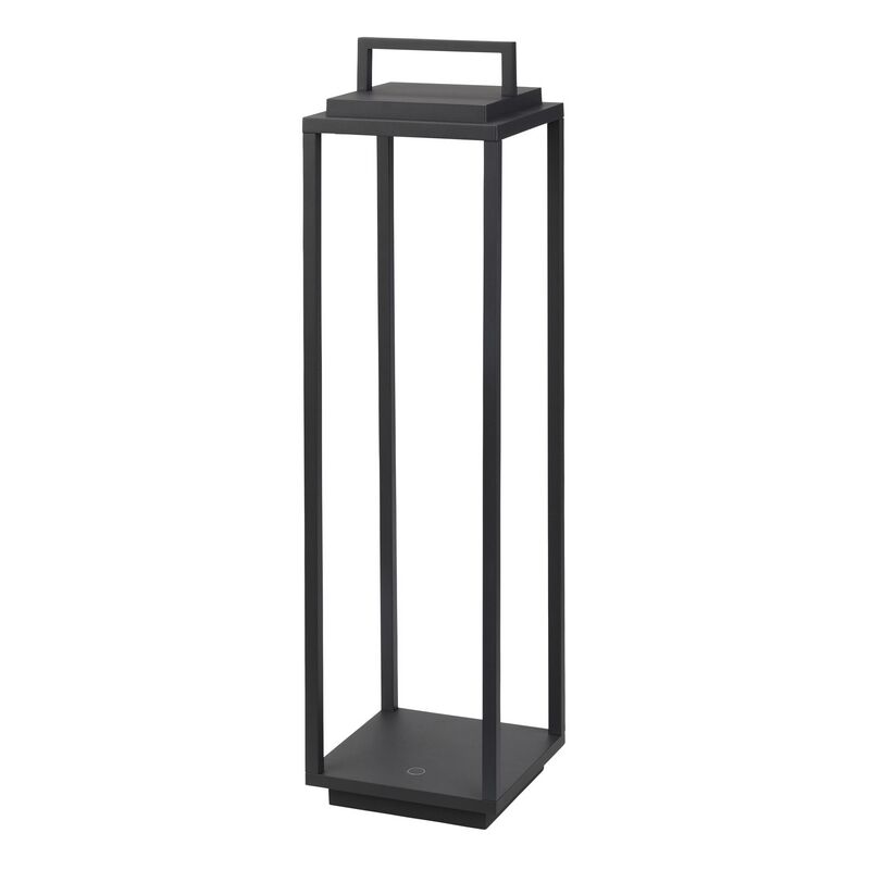 Moree Emily L anthrazit Akku LED Outdoor Laterne von Moree