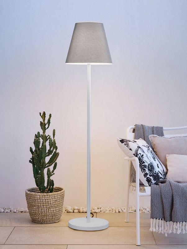 Outdoor Stehleuchte Swap in verschiedenen Farben Grey - Mesh von Moree