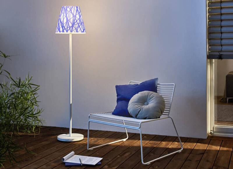 Outdoor Stehleuchte Swap in verschiedenen Farben blue-line von Moree