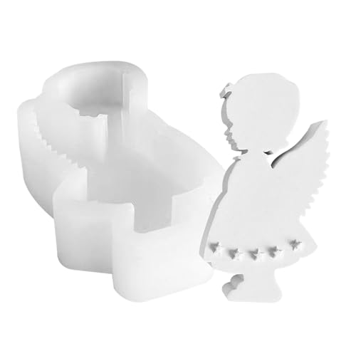 Moreeulsi Engel Silikonform, Engel Kerzenform | Engel Junge Fondantform,Engel Silikonform Betonform Handwerk Harz Gießen Kerze Ton Form für Heimdekoration Moreeulsi Engel Silikonform, Engel Kerzenform | Engel Junge Fondantform,Engel Silikonform Betonform Handwerk Harz Gießen Kerze Ton Form für Heimdekoration von Moreeulsi