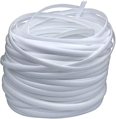 MoreiH Rattan-Webmaterial, 8 Mm, 500 G Breite, Flaches Kunststoff-Rattan Mit Kaffeefarbverlauf Für Strickreparaturen/a/8Mm(2Pcs) von MoreiH
