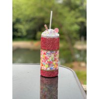 Spaß Süßigkeiten Candy Donuts Karneval Jahrmarkt Festival Glitzer Epoxy Becher Tasse Schlagsahne Geschenke Für Ihre Mutter Tochter Teen von MoreismoreDesignsCo