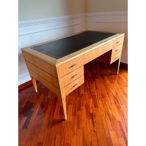 Handgefertigter Mid-Century Schreibtisch aus Holz, Morelato von Morelato
