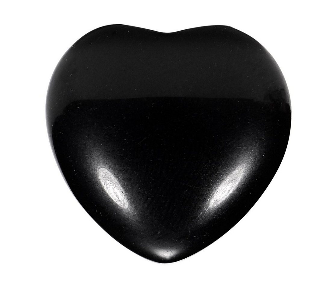 Morella Edelstein Herz Steinherz Handschmeichler, Schwarzer Obsidian Edelstein in Herzform Morella Edelstein Herz Steinherz Handschmeichler, Schwarzer Obsidian Edelstein in Herzform von Morella