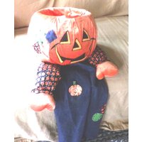 Dan Dee 3 "Soft Sculpt Halloween Candy Bowl, Kürbis Vogelscheuche, Seltene Morethebuckles Dan Dee 3 "Soft Sculpt Halloween Candy Bowl, Kürbis Vogelscheuche, Seltene Morethebuckles von Morethebuckles