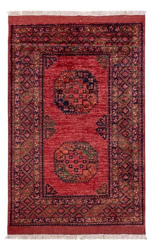 Morgenland Afghan Teppich - 151 x 103 cm - Rot Morgenland Afghan Teppich - 151 x 103 cm - Rot von Morgenland